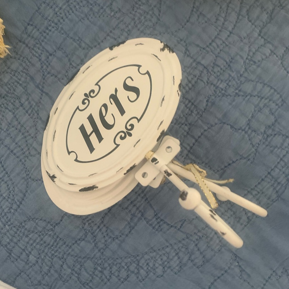 His & Her’s Rustic Hooks